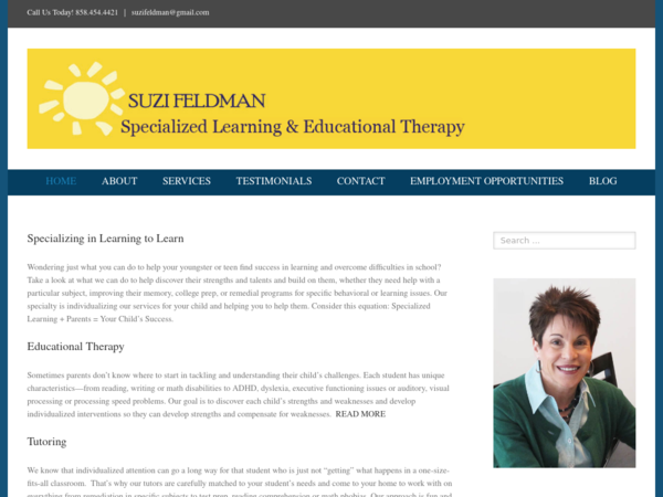 Suzi Feldman Educational Therapy