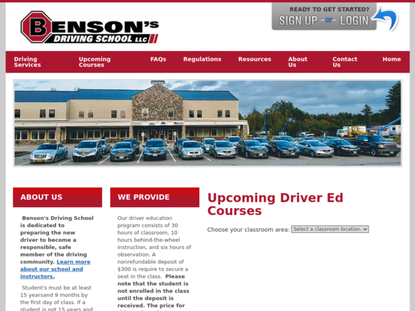 Benson's Driving School
