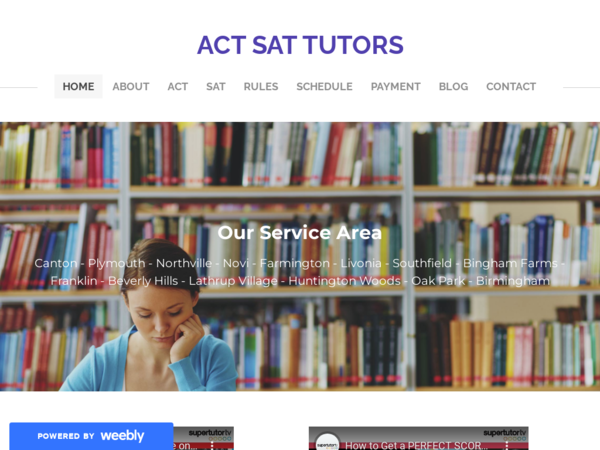 Act/Sat Tutors