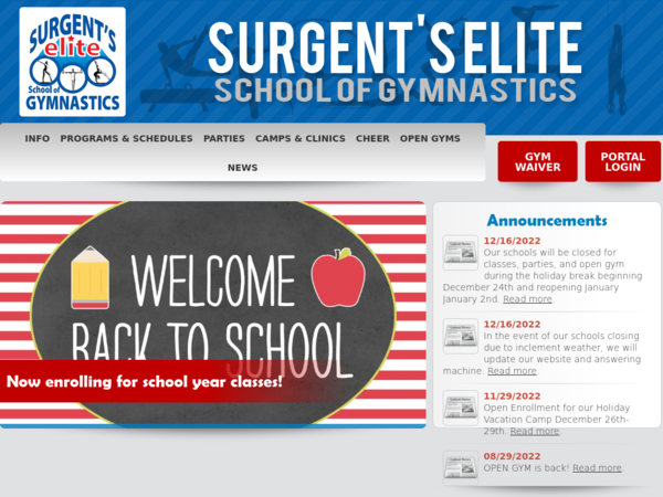 Surgent's Elite School of Gymnastics