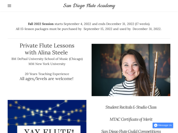 San Diego Flute Academy