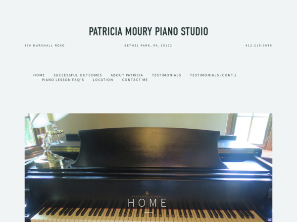 Patricia Moury Piano Studio