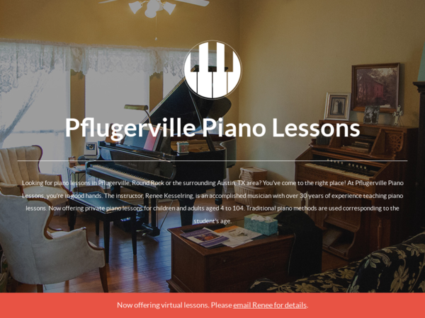Pflugerville Piano Lessons