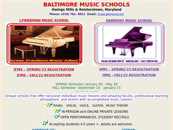 Janna Friedman Music School