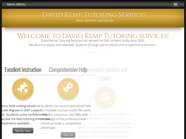 David Kemp Tutoring Services