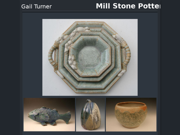 Mill Stone-Pottery Etc