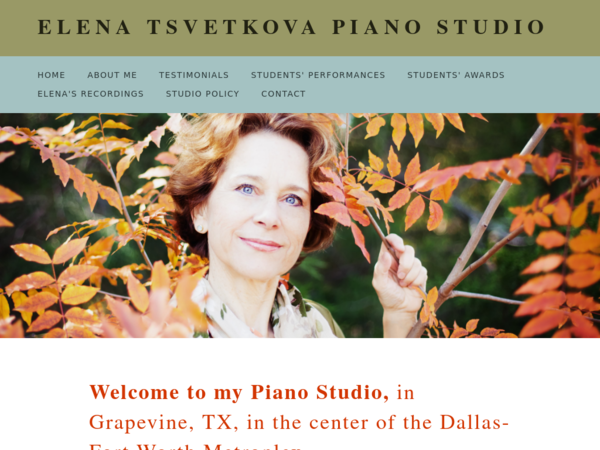 Elena Tsvetkova's Piano Studio