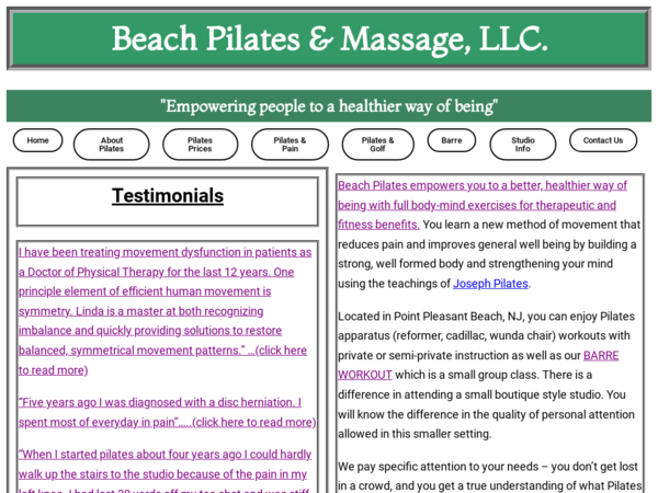 Beach Pilates & Massage