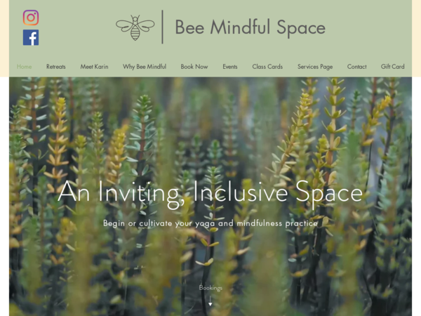 Bee Mindful Yoga and Meditation Space