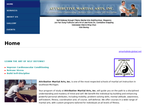 Attributive Martial Arts Inc