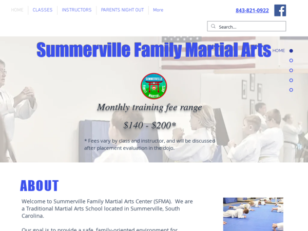 Summerville Family Martial Arts Center