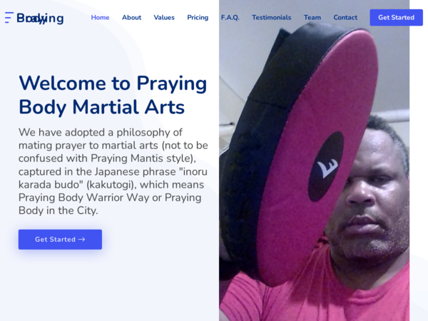 Praying Body Martial Arts