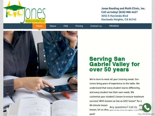 Jones Reading & Math Clinics