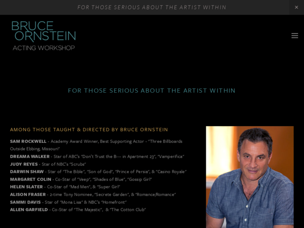 Bruce Ornstein Acting Workshop