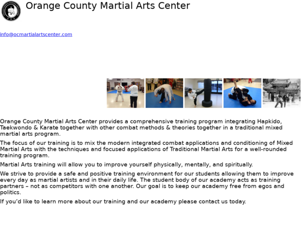 Orange County Martial Arts Center