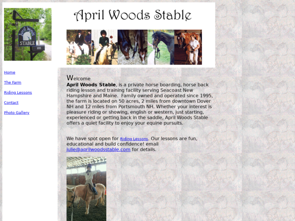 April Woods Stable