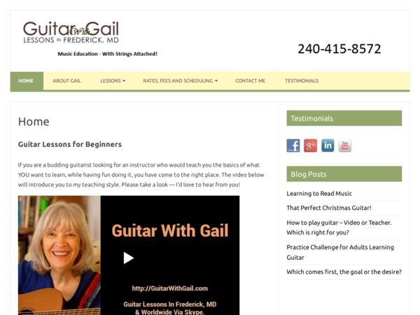 Guitar With Gail