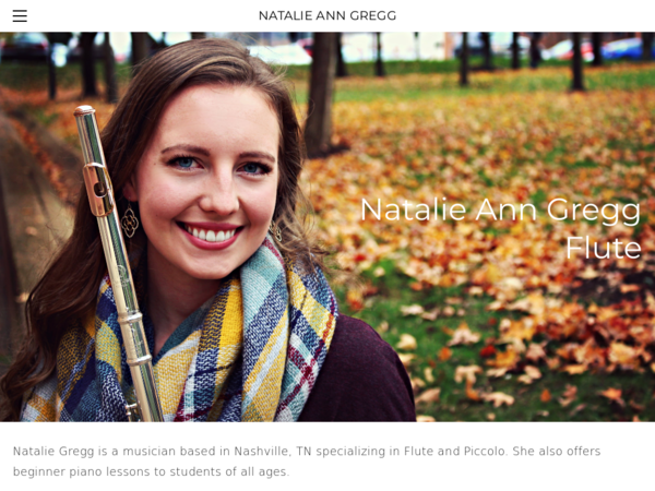 Flute & Piano Lessons by Natalie