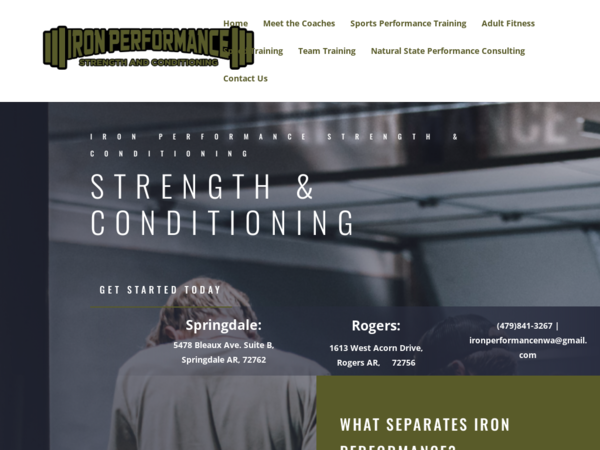 Iron Performance Strength and Conditioning