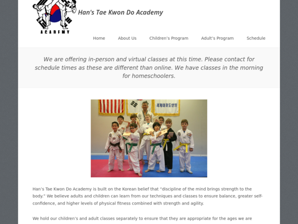 Han's Tae Kwon DO Academy