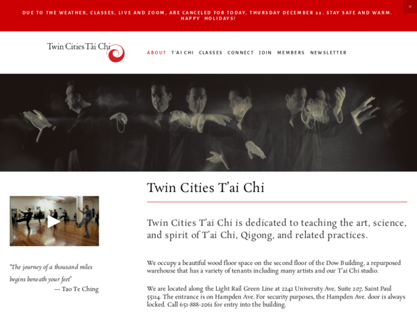 Twin Cities T'ai Chi Ch'uan Studio