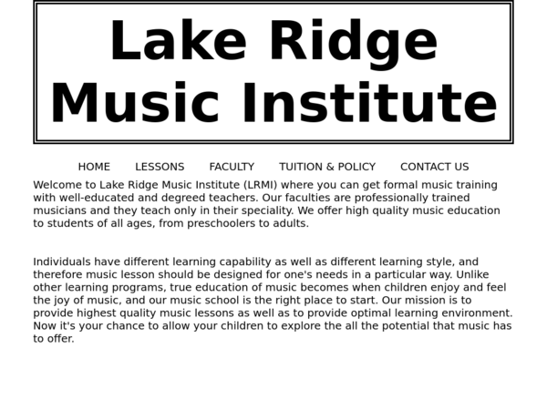 Lake Ridge Music Institute