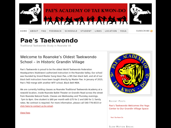 Master Pae's Tae Kwon-Do Academy