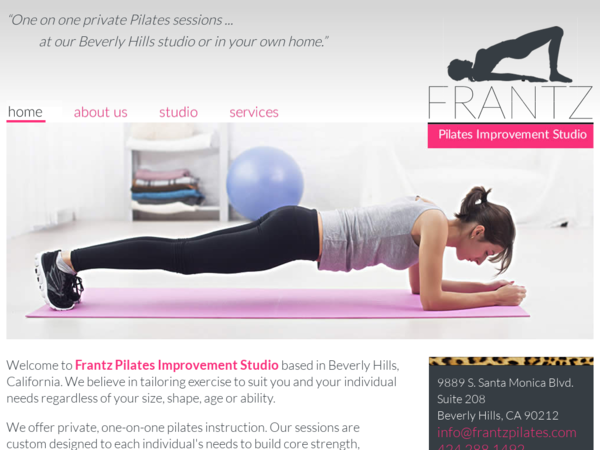 Frantz Pilates Improvement Studio