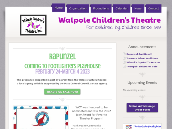 Walpole Children's Theatre
