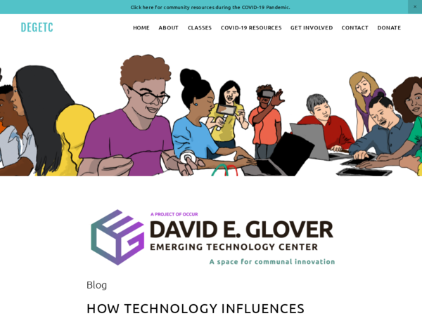 David E. Glover Education and Technology Center