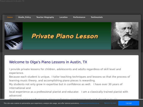 Olga's Piano Lessons