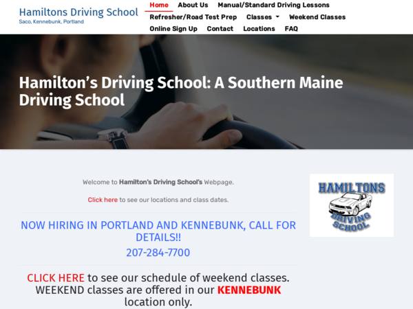 Hamilton's Driving School