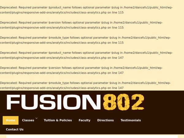 Fusion 802 Dance