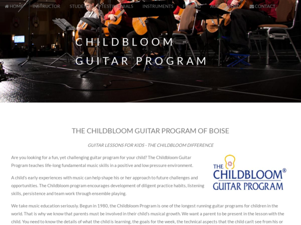 Childbloom Guitar Program