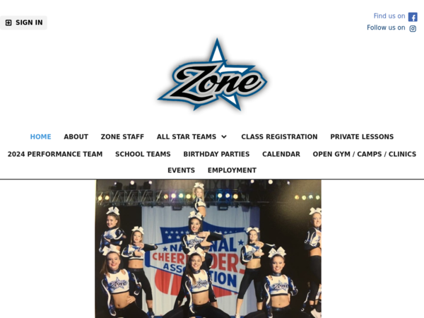 Zone Cheer All-Stars Inc.