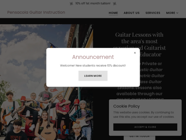Pensacola Guitar Instruction