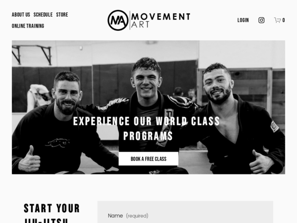 Movement Art Jiu Jitsu