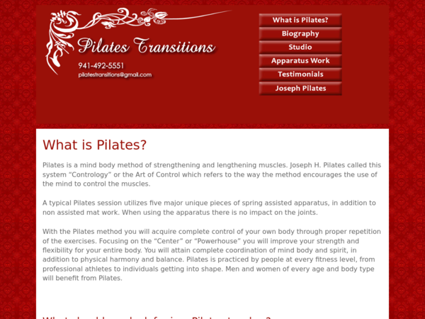 Pilates Transitions