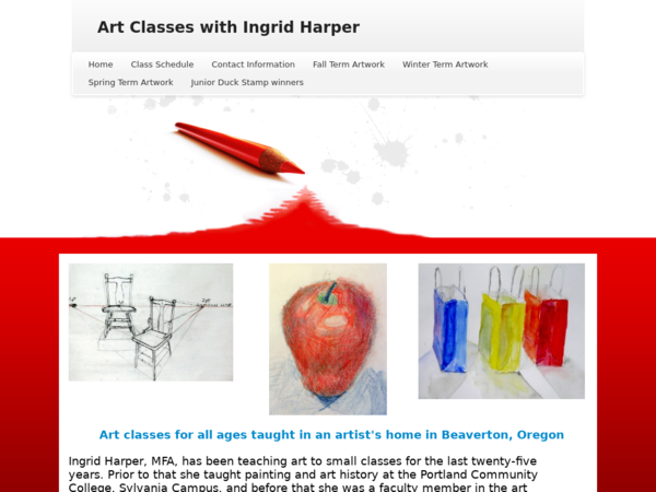 Art Classes With Ingrid Harper