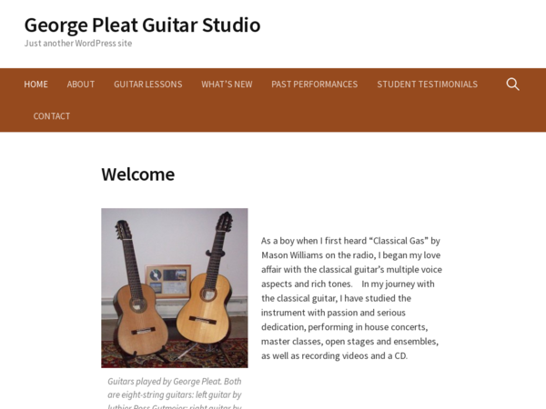 George Pleat Guitar Studio