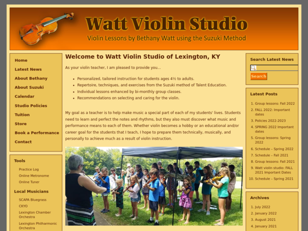 Watt Violin Studio