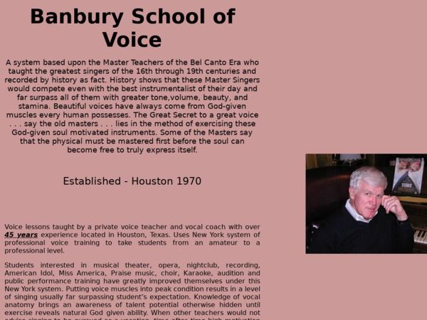 Banbury School of Voice