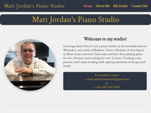 Matt Jordan's Piano Studio