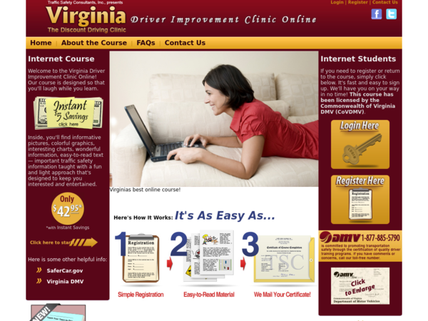 Virginia Driver Improvement Clinic Online