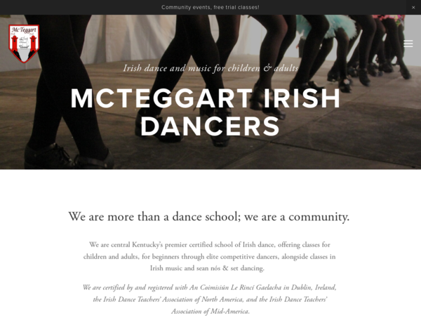Kentucky McTeggart Irish Dancers