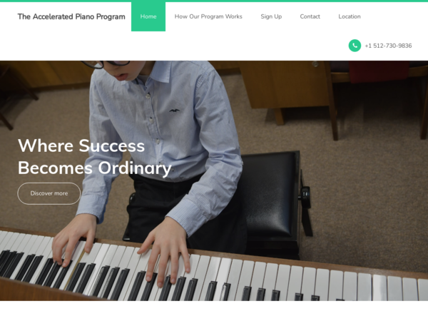 The Accelerated Piano Program