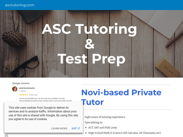 ASC Private Tutoring & Test Prep