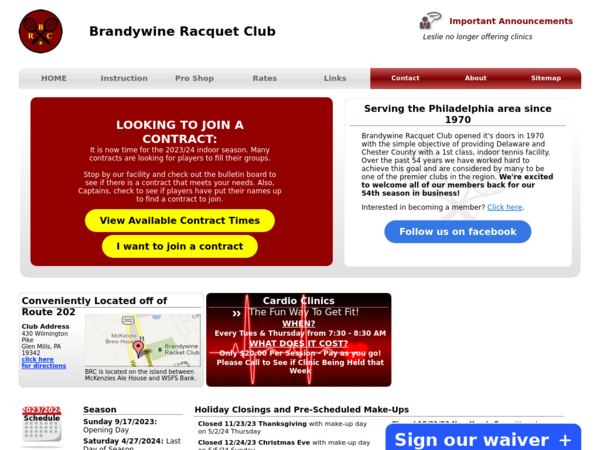 Brandywine Racquet Club