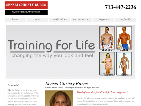 Pearland Personal Trainer-Christy Burns