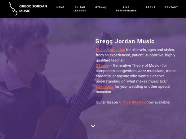 Gregg Jordan Guitar Instruction
